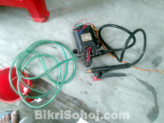 Double dc motor 12v water pump high speed